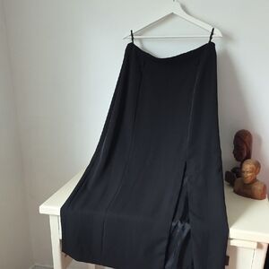 Chic Black Maxi Skirt for Women